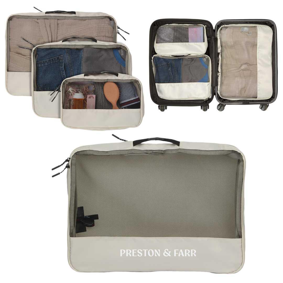 High sierra courier packing cubes Black miniatura 51