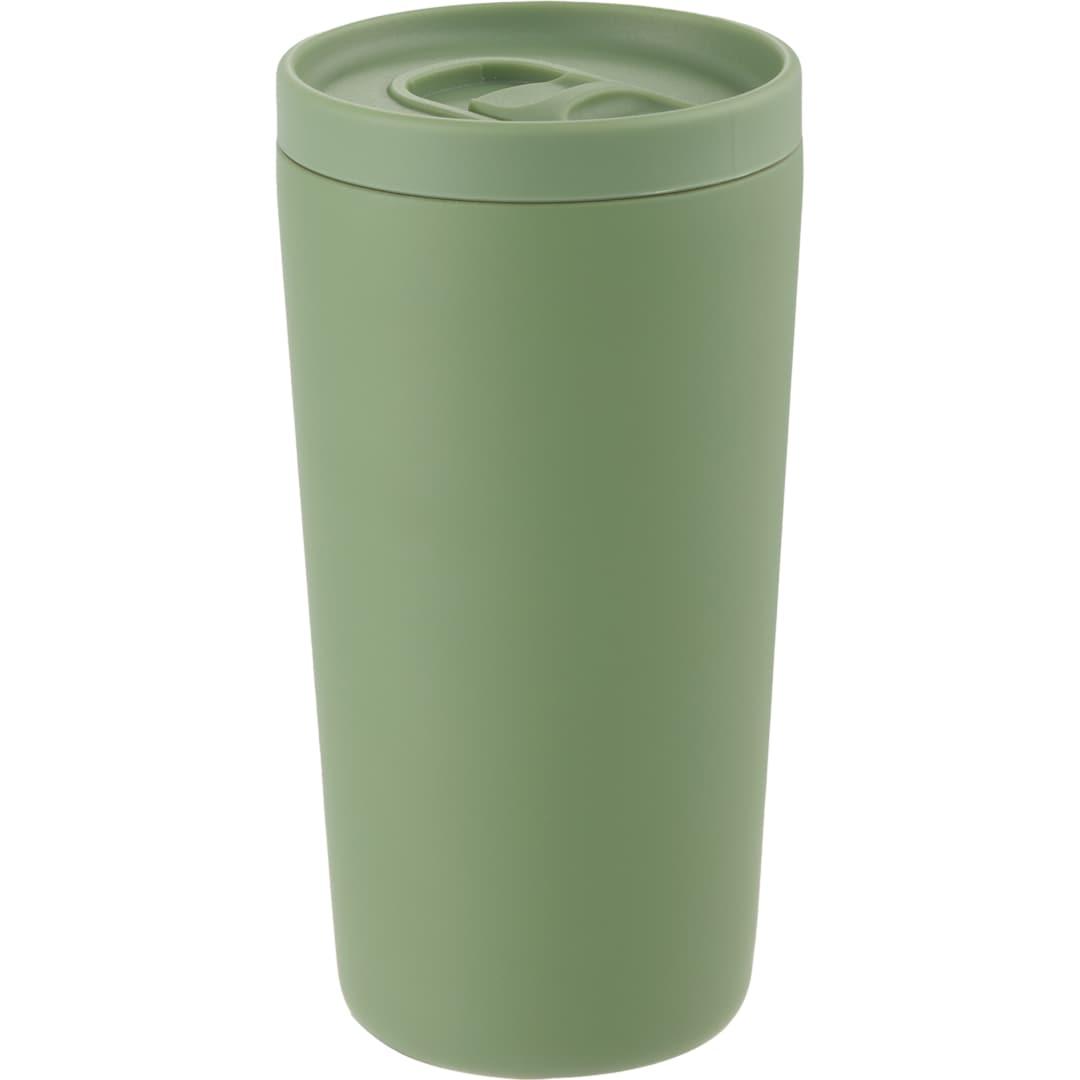 Carissa vaccum insulated tumbler w/ slide lid 14oz Blue Agave miniatura 16