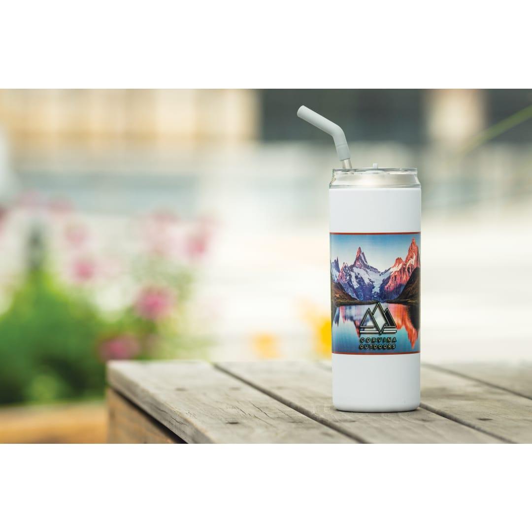 Marka copper vac tumbler w/ ss straw 20oz Black miniatura 20