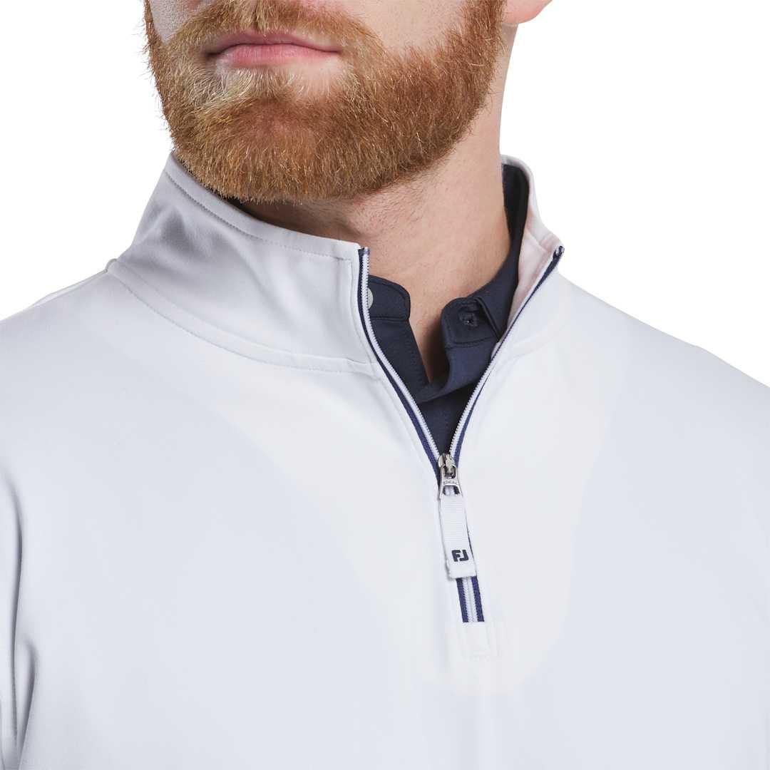 Footjoy approach quarter-zip mid-layer Navy Blue miniatura 6