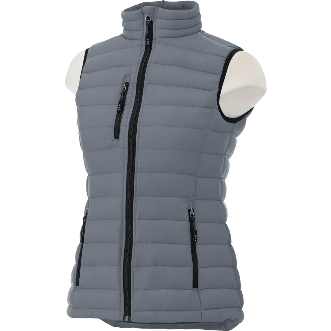 Womens whistler light down vest Black miniatura 15