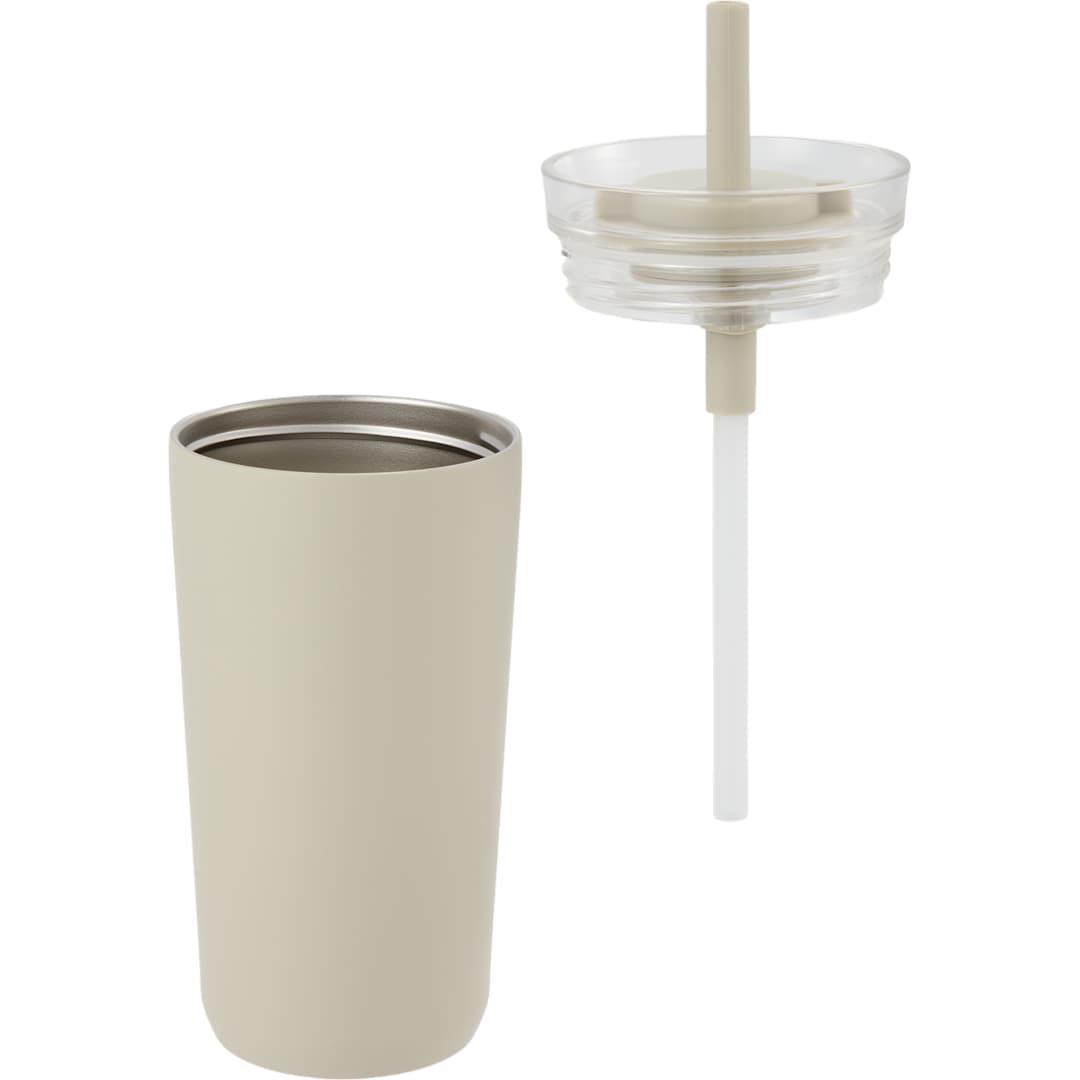Nina leakproof twist & lock vacuum tumbler 18oz Black miniatura 35
