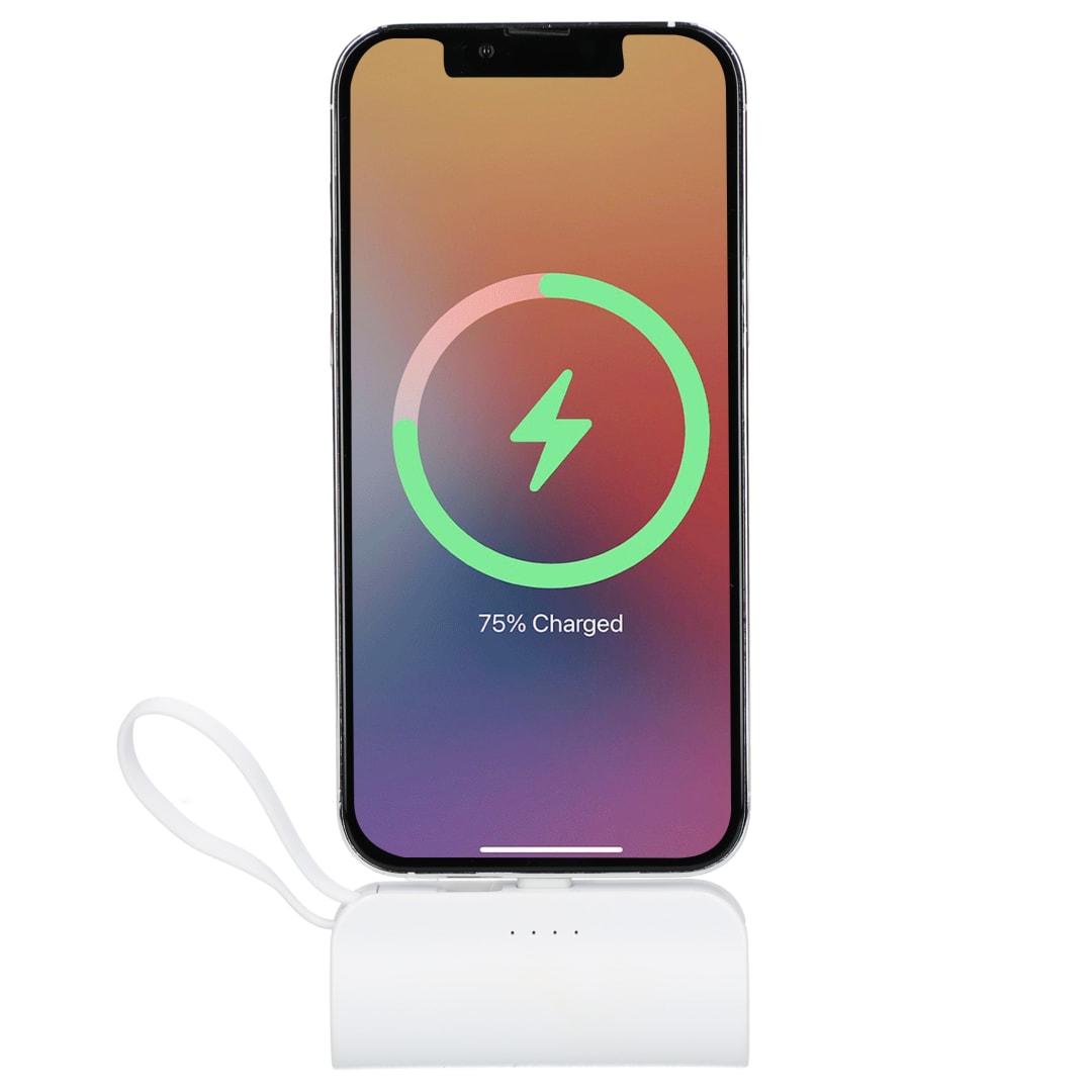 Hue 5000 mah power bank with multi tips Black miniatura 28