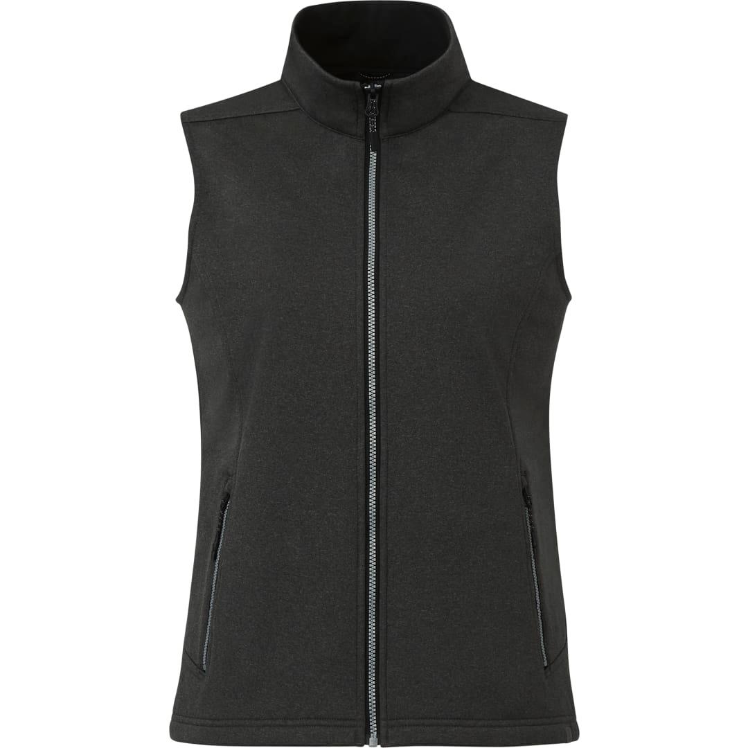 Joris eco softshell vest- womens Black miniatura 10