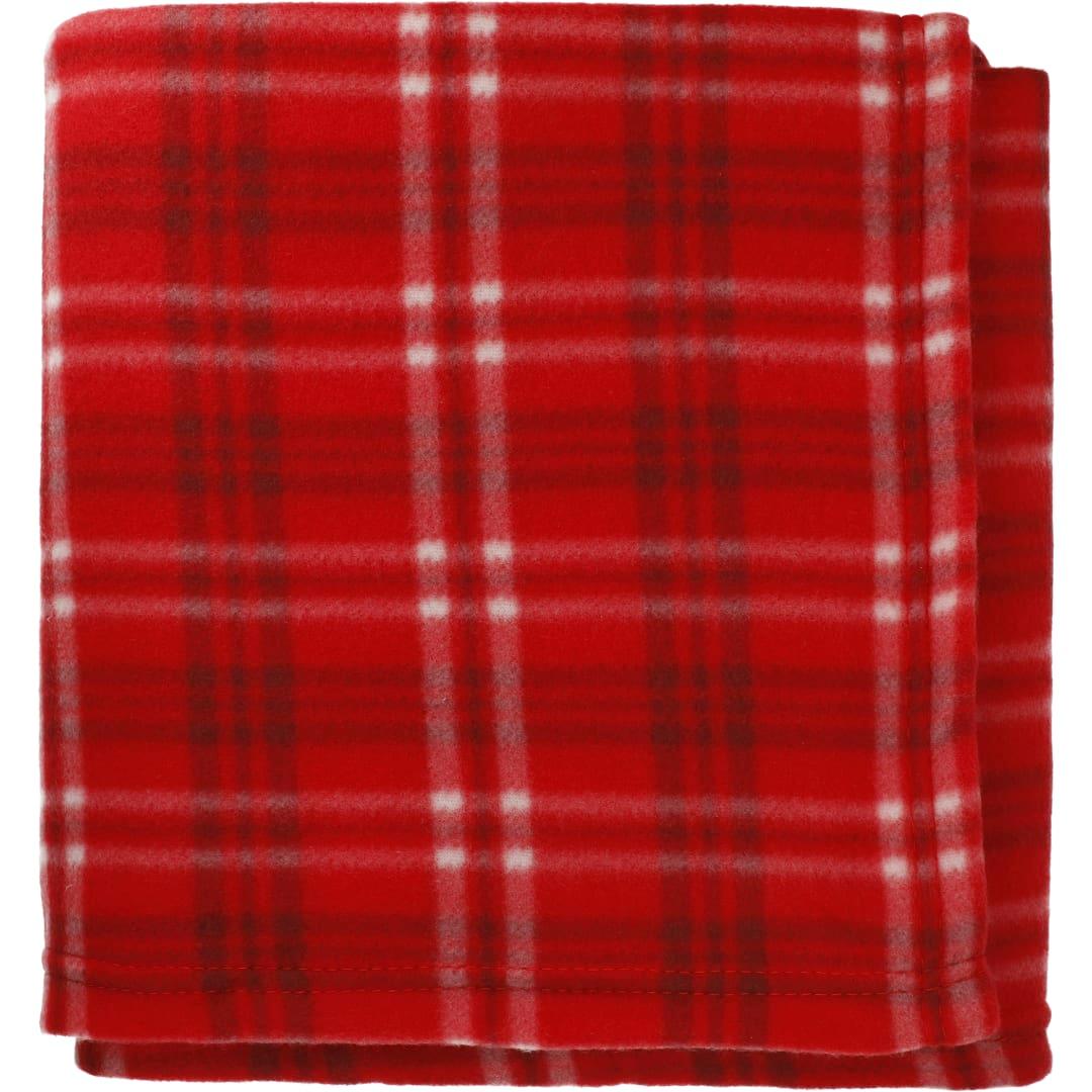 Plaid fleece blanket Black miniatura 9