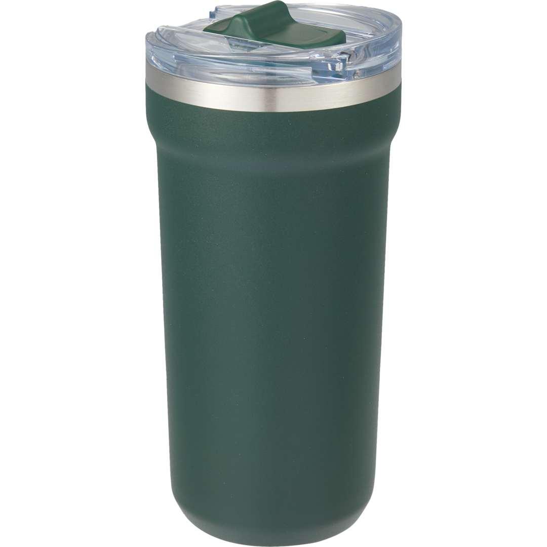 Catone recycled vacuum tumbler w/ slider lid 20oz Black miniatura 12