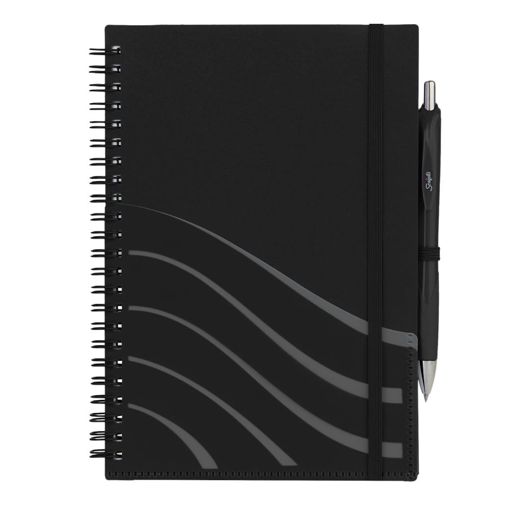 Scripto® recycled spiral notebook Black miniatura 7