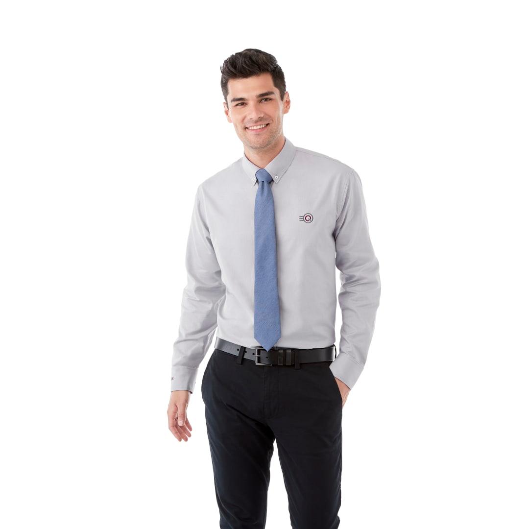 Mens irvine oxford ls shirt White miniatura 11