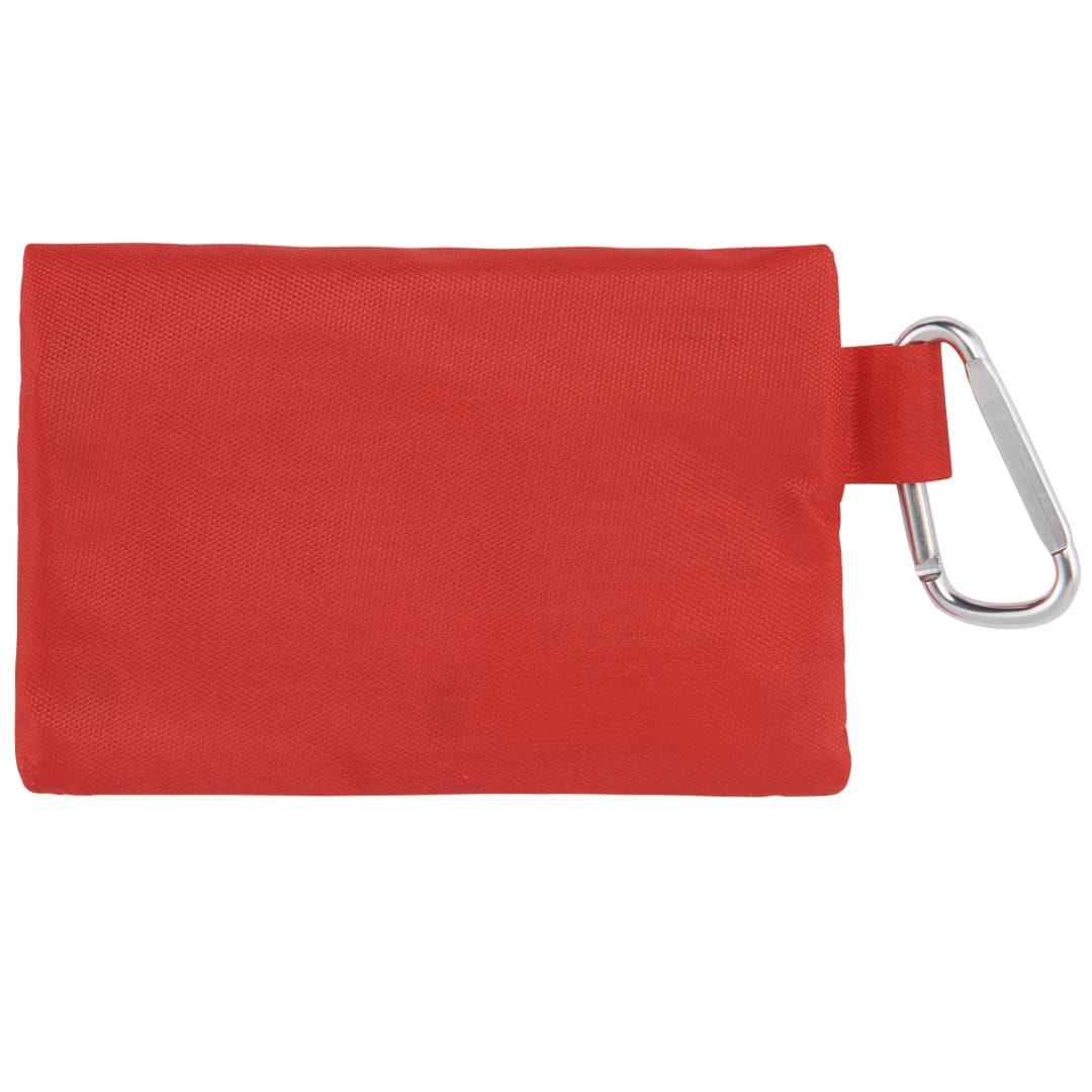 Zippered 20-piece first aid pouch Black miniatura 12