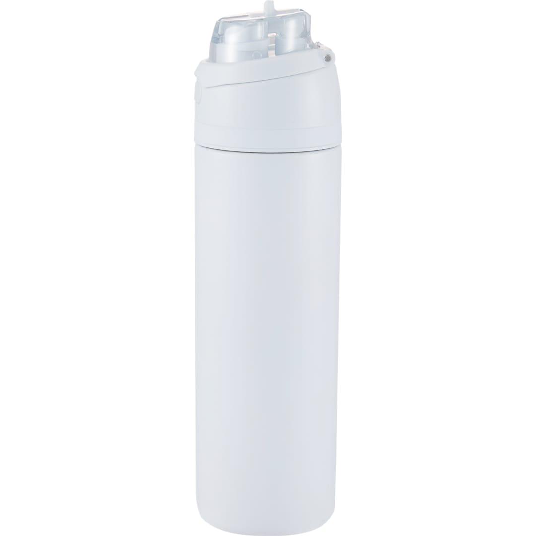 Elvin 28oz recycled stainless flip straw bottle Black miniatura 42