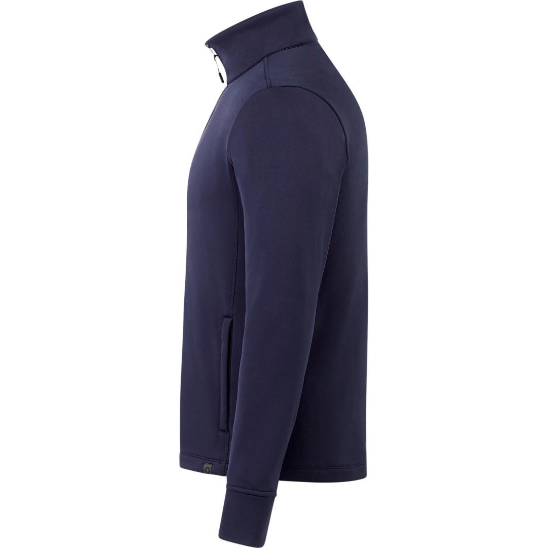 Mens frazier eco knit jacket Navy Blue miniatura 6