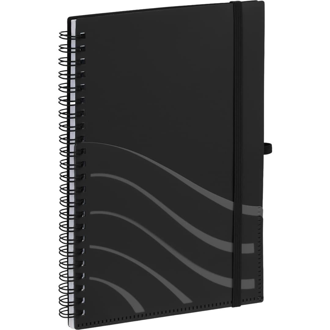 Scripto® recycled spiral notebook Black miniatura 3
