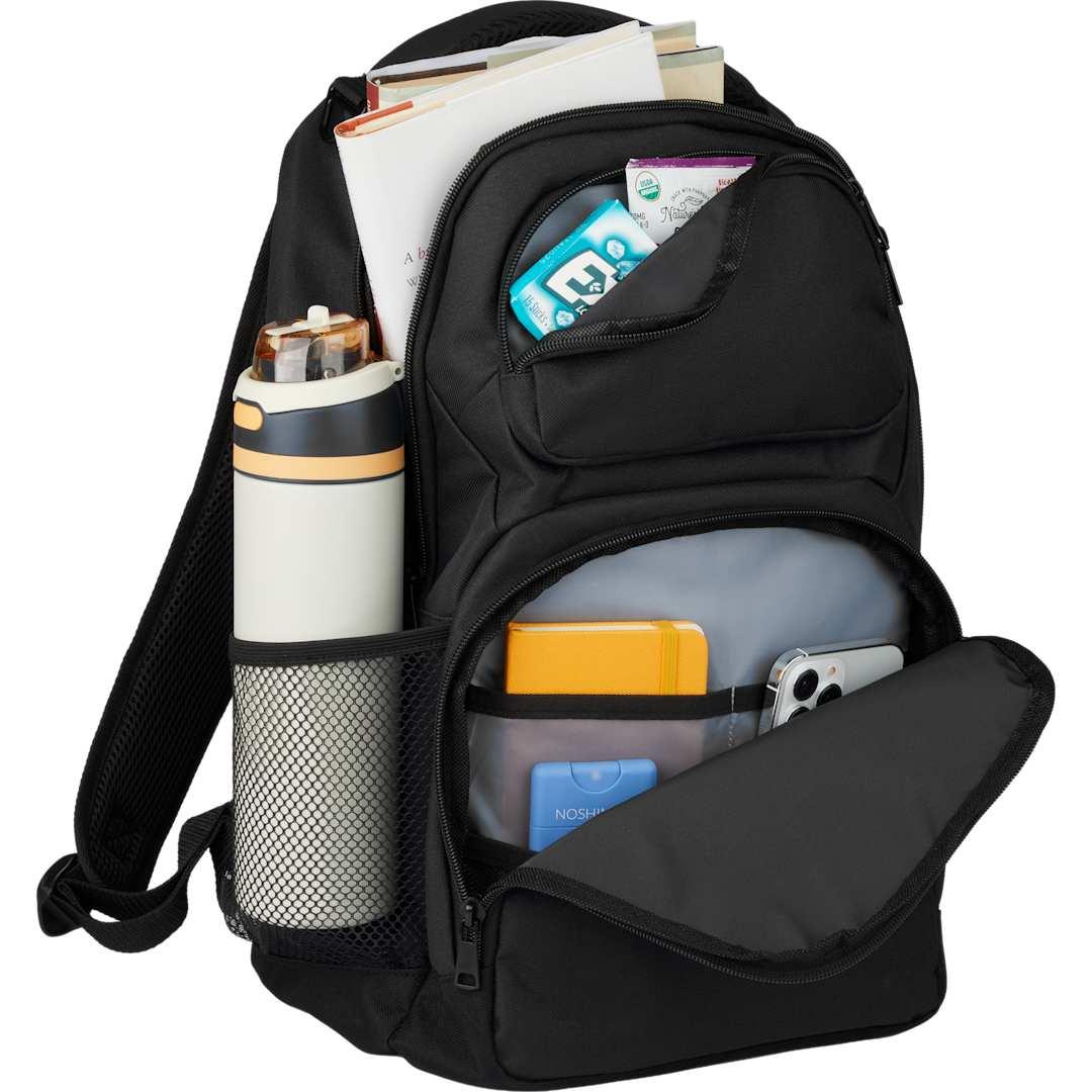 Commander recycled 16 computer backpack Navy Blue miniatura 10