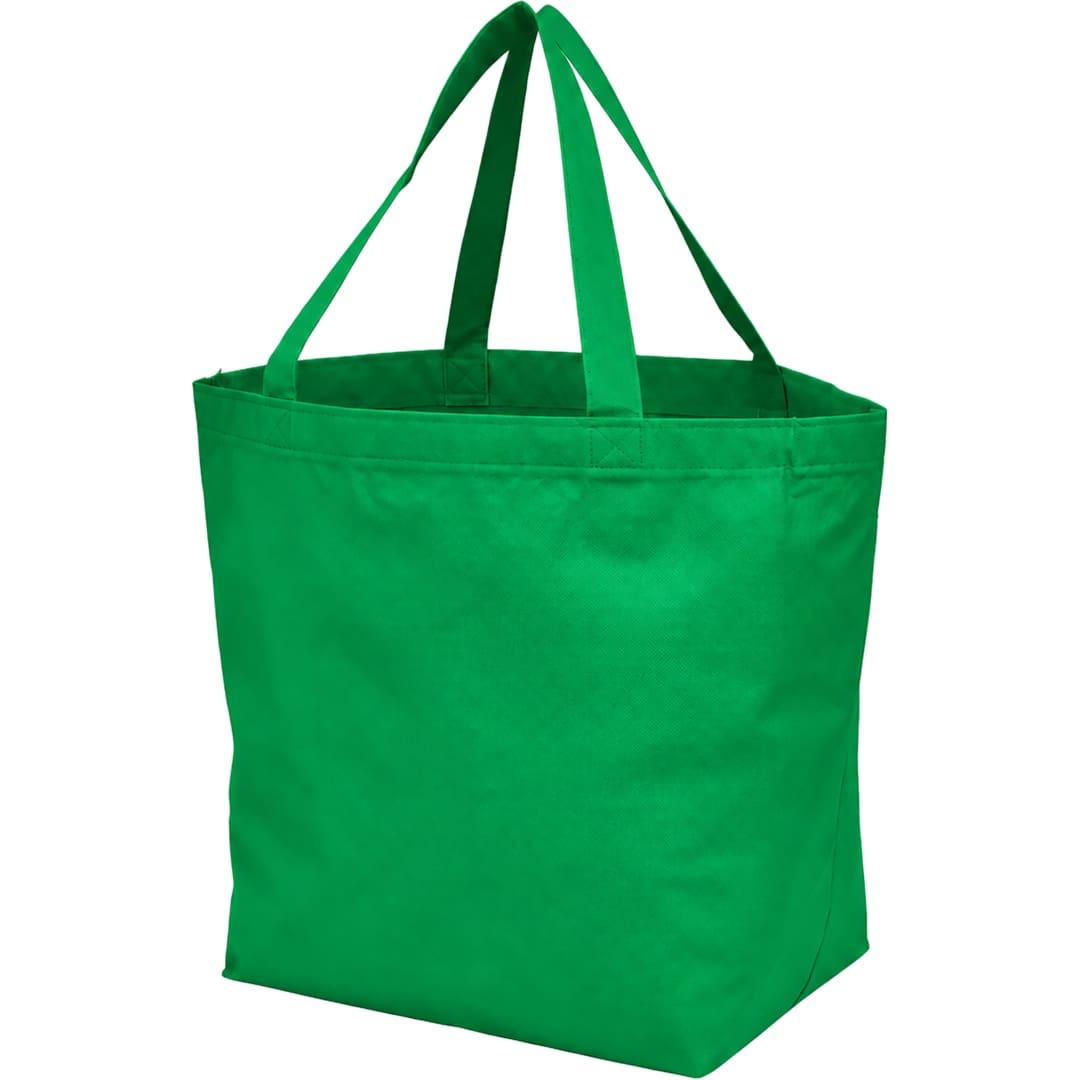 Yaya 100% recycled budget non woven shopper tote Black miniatura 15