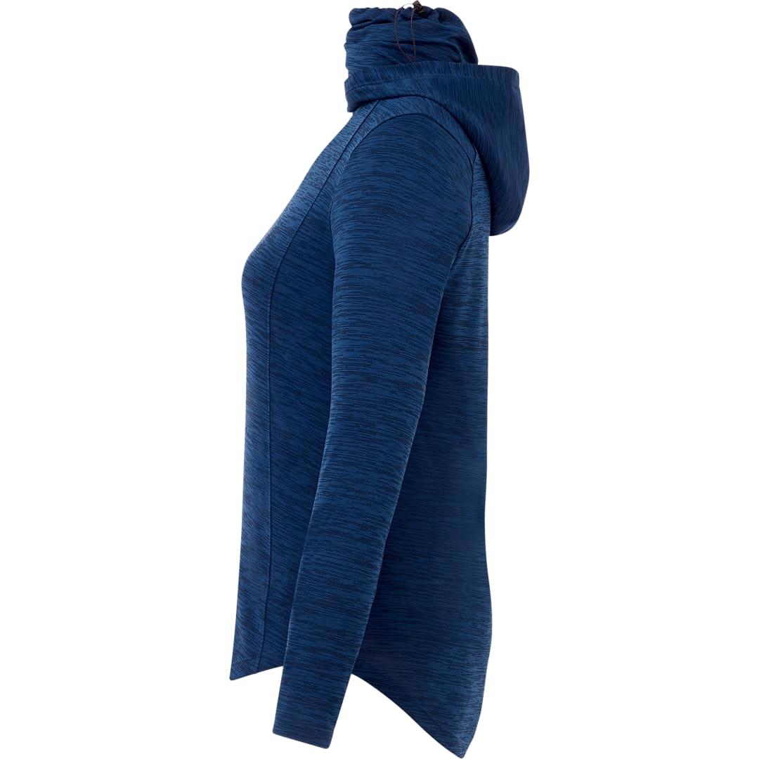 Womens sira eco knit hoody Blue miniatura 5