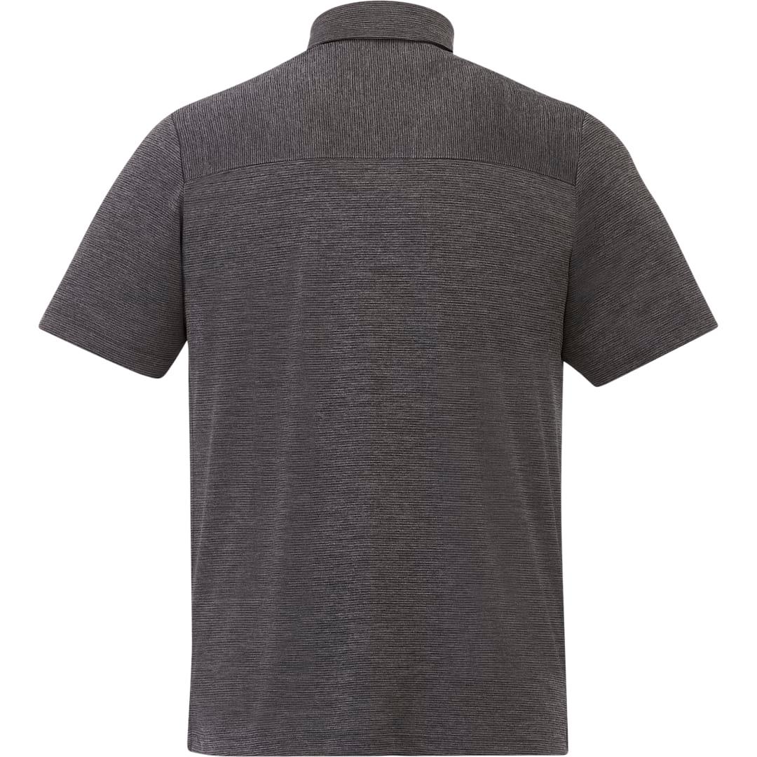 Mens dege eco ss polo Blue miniatura 19