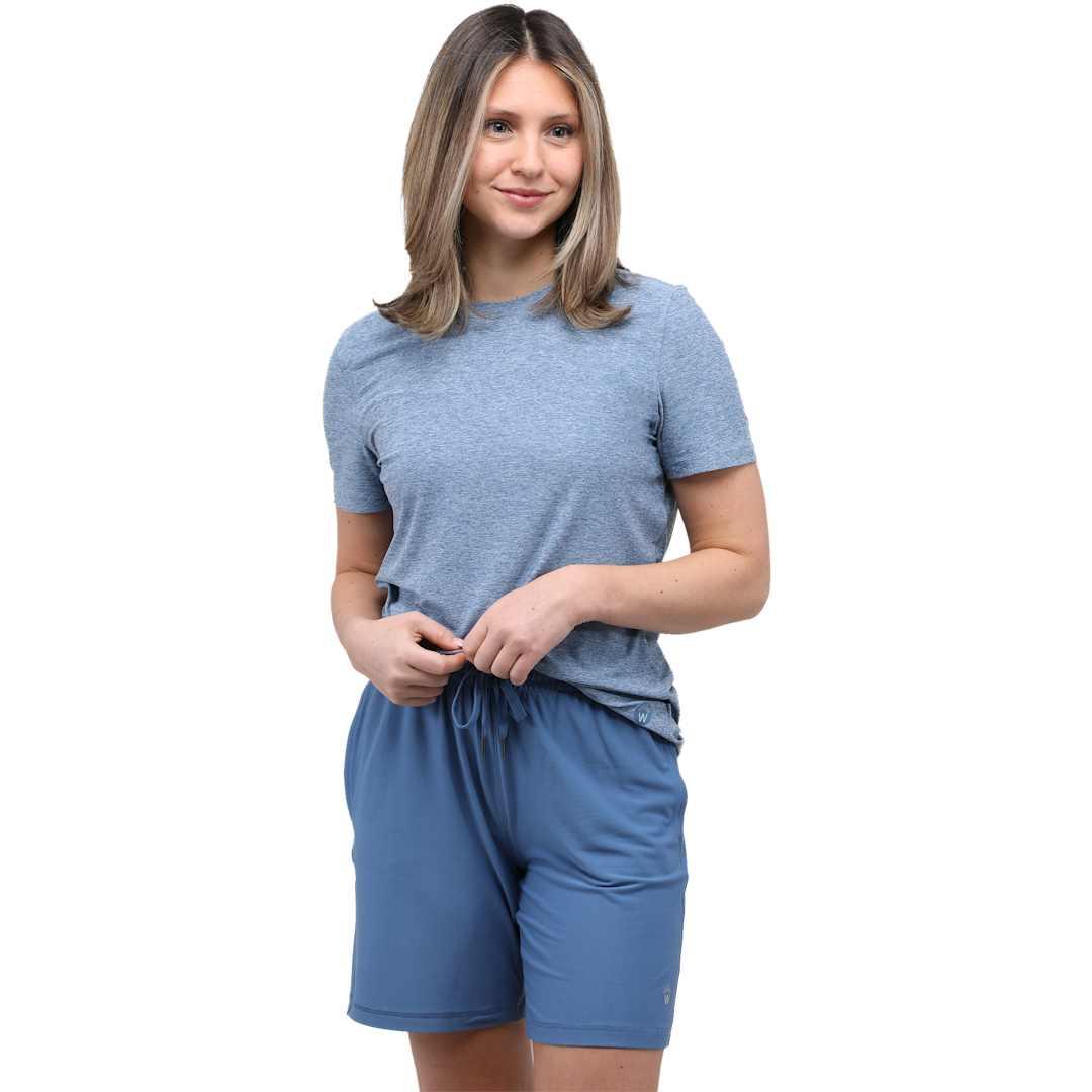 Wellable womens short sleeve tee Dark Gray miniatura 12