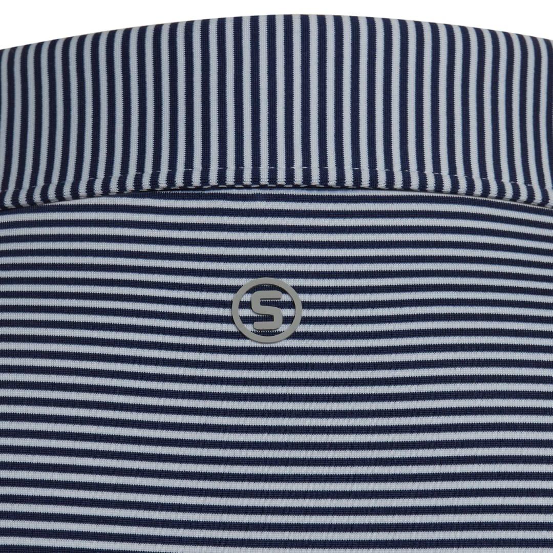 Stitch® atlantic stripe polo shirt - mens Blue miniatura 8