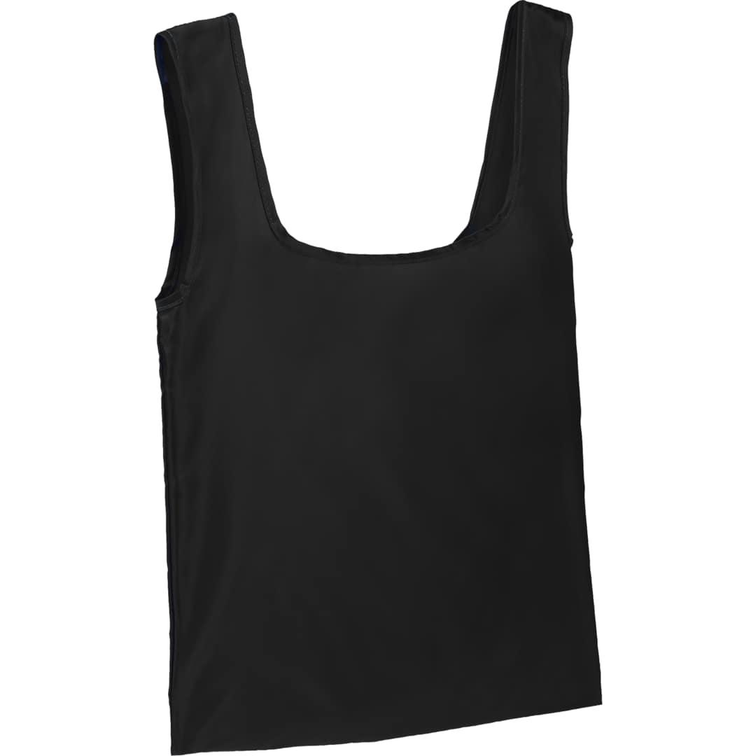 Mini-to-market packable shopper tote Black thumbnail 8