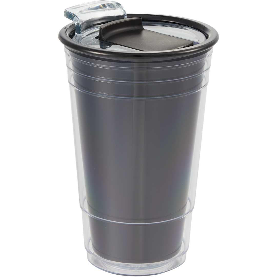 Mipsy recycled double wall tumbler 16oz Black miniatura 3