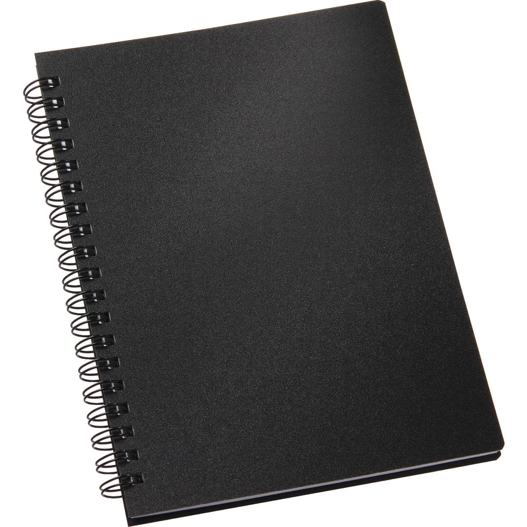 Fsc® mix 5 x 7 duchess spiral notebook Black miniatura 5