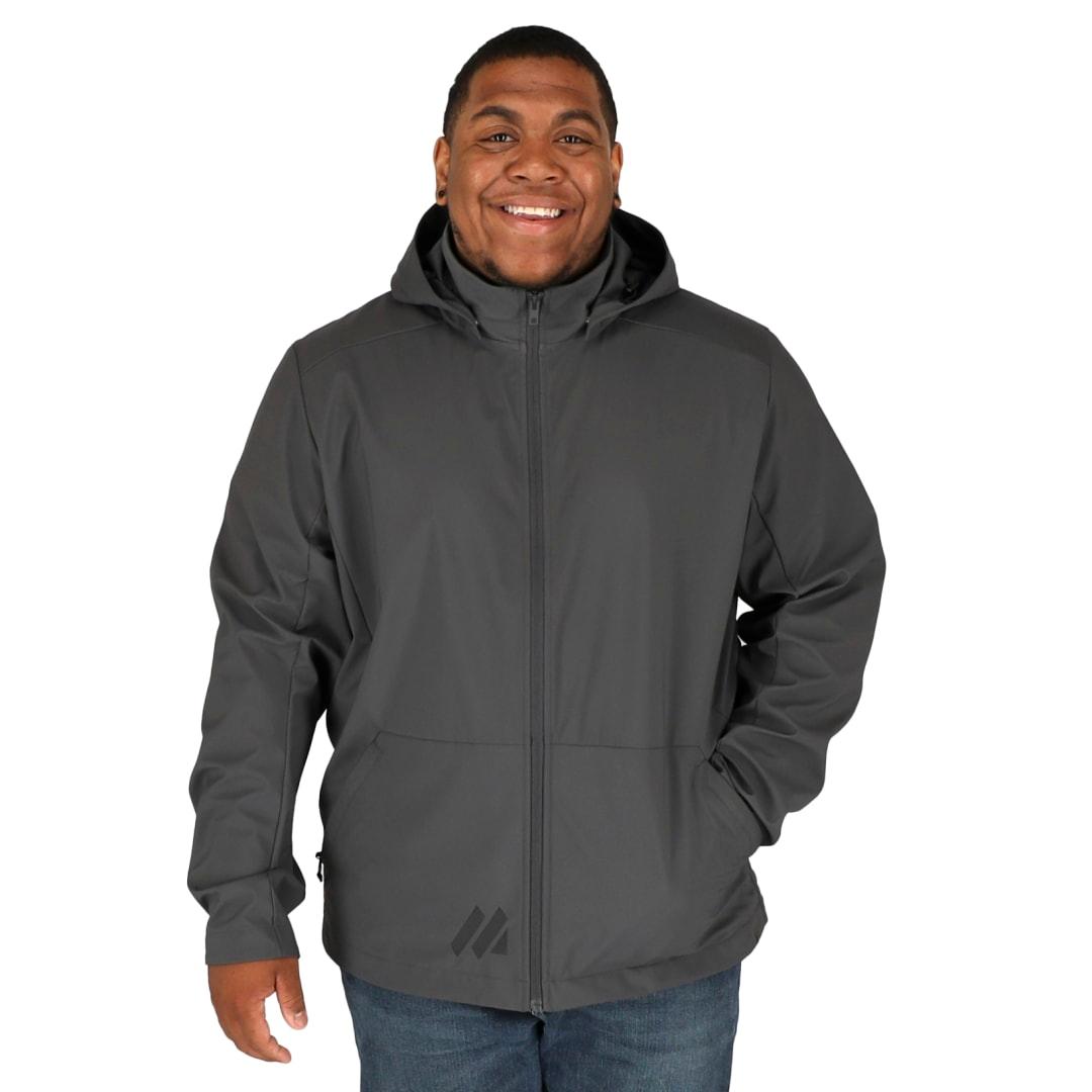 Manzano eco softshell jacket - mens Silver miniatura 8