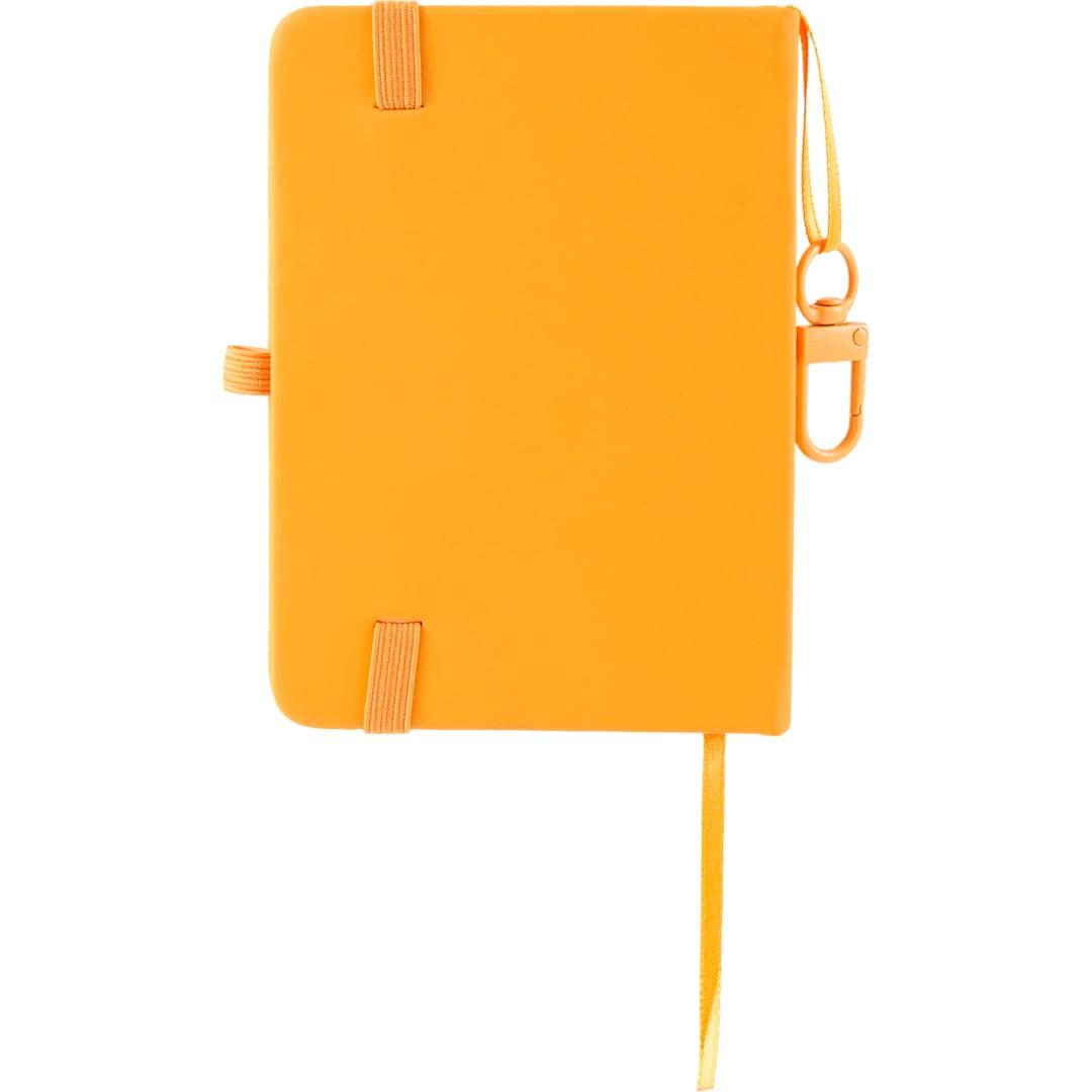 Mini recycled notebook w/ clip Black miniatura 24