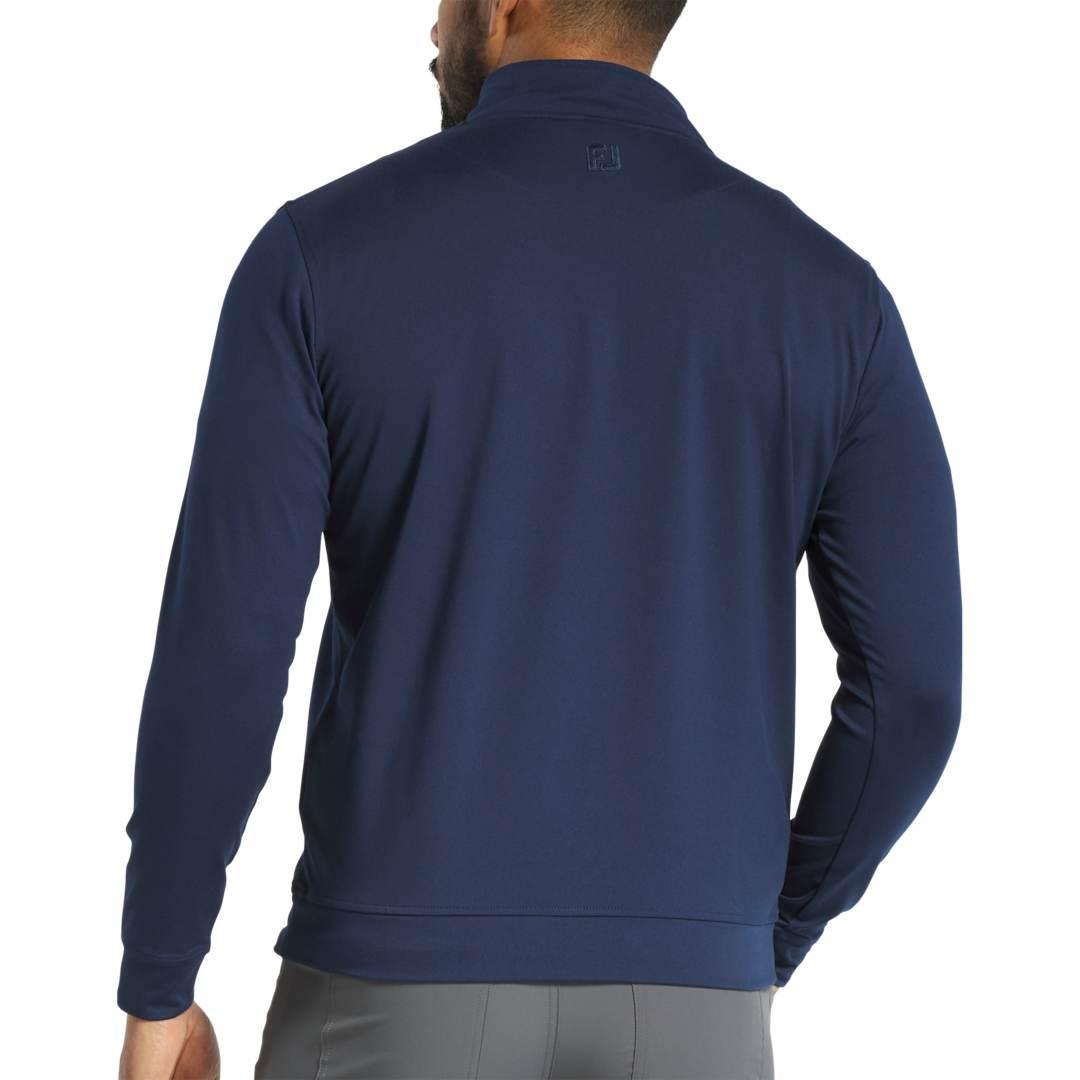Footjoy approach quarter-zip mid-layer Navy Blue miniatura 10
