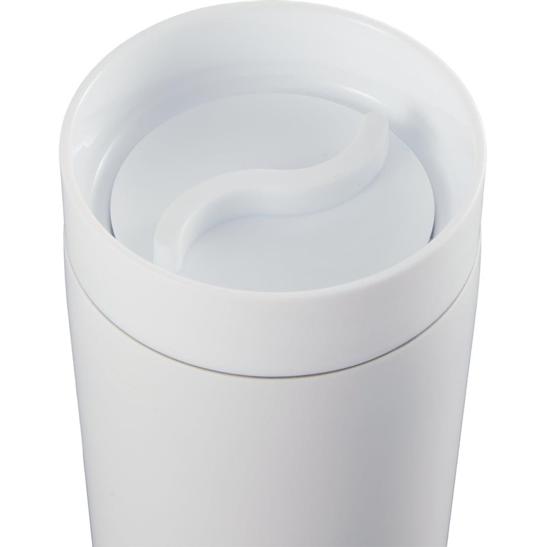 Maddie recycled ss vacuum tumbler w/ 360 lid 16oz Black miniatura 31