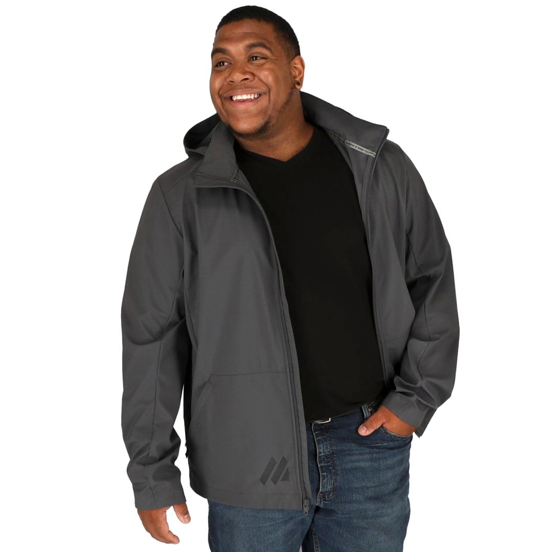 Manzano eco softshell jacket - mens Silver miniatura 11