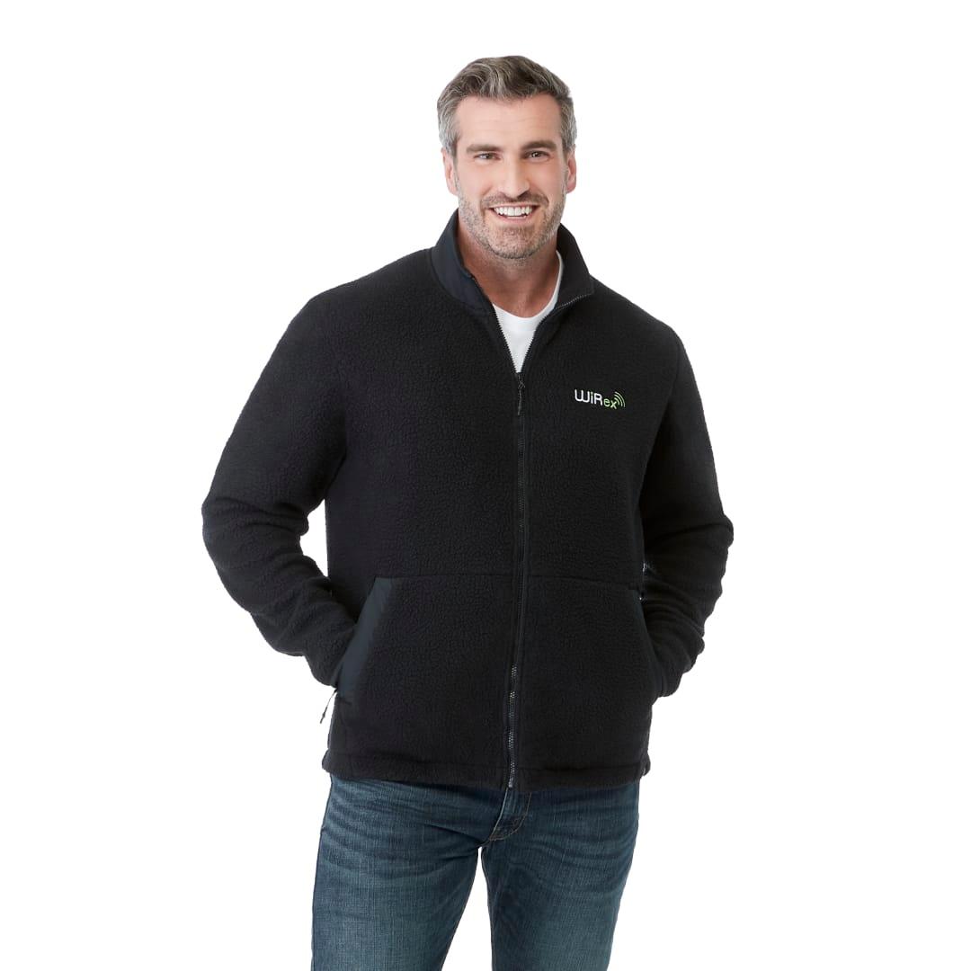 Mens kahuzi eco full zip sherpa Khaki miniatura 18