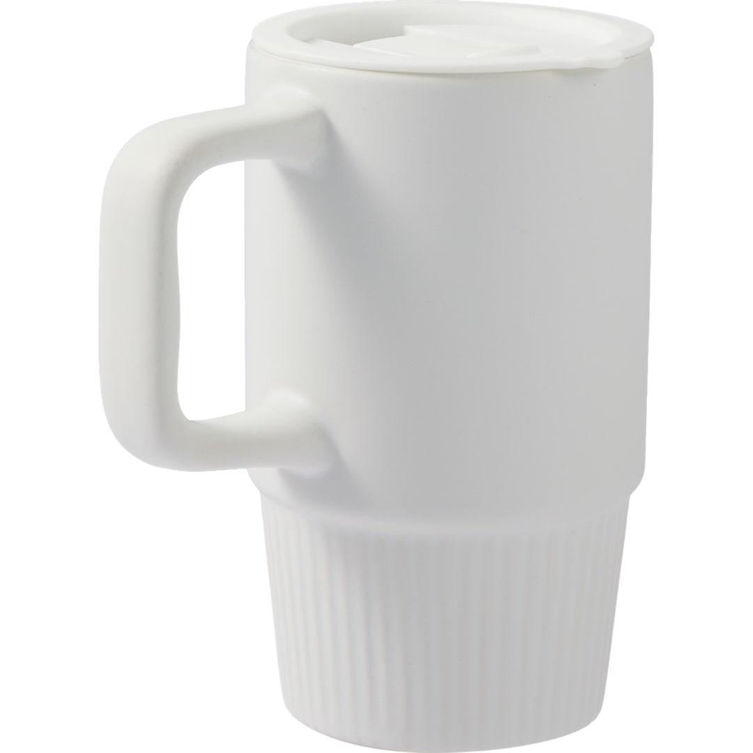 Camden 13oz ceramic mug w/ lid Black miniatura 32