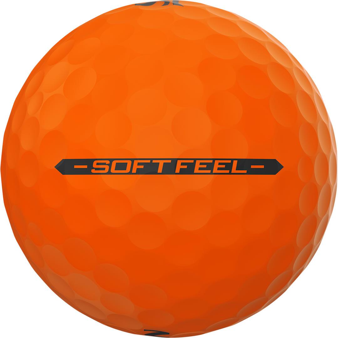 Srixon soft feel brite golf balls - 3 pack Orange miniatura 6