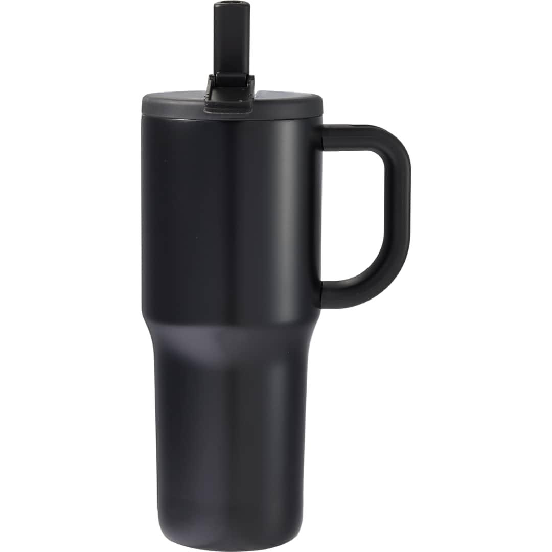 Alpine 30oz vac insul mug w/protective straw cover Bay Blue miniatura 18