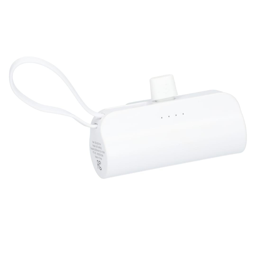 Hue 5000 mah power bank with multi tips Black miniatura 22
