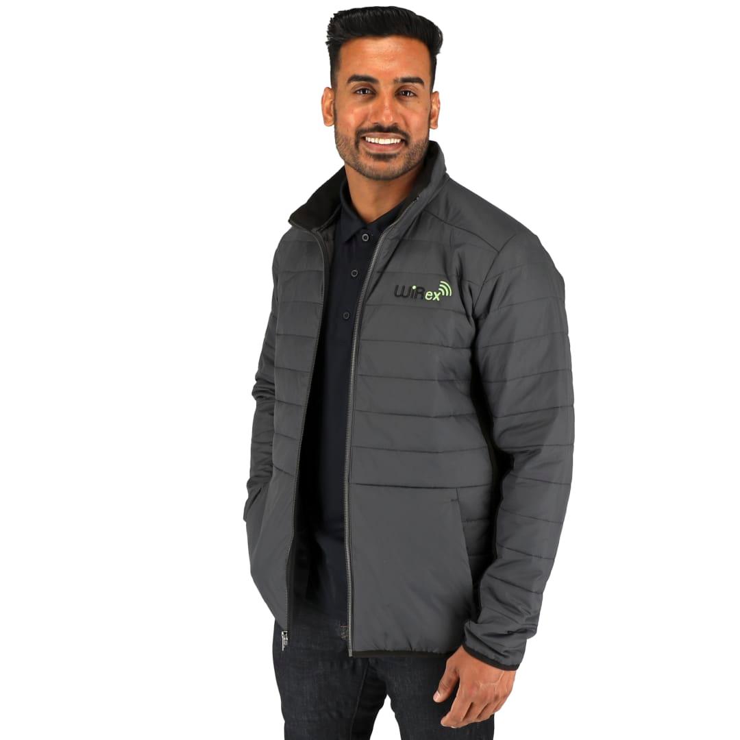 Geneva eco hybrid insulated jacket-mens Grey miniatura 6