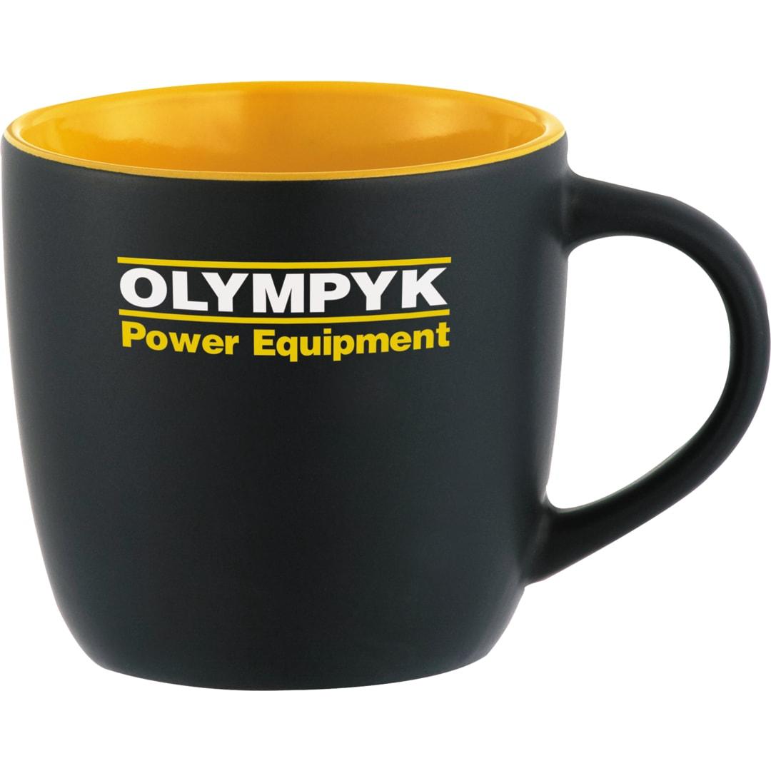 Riviera electric 11oz ceramic mug Black miniatura 11