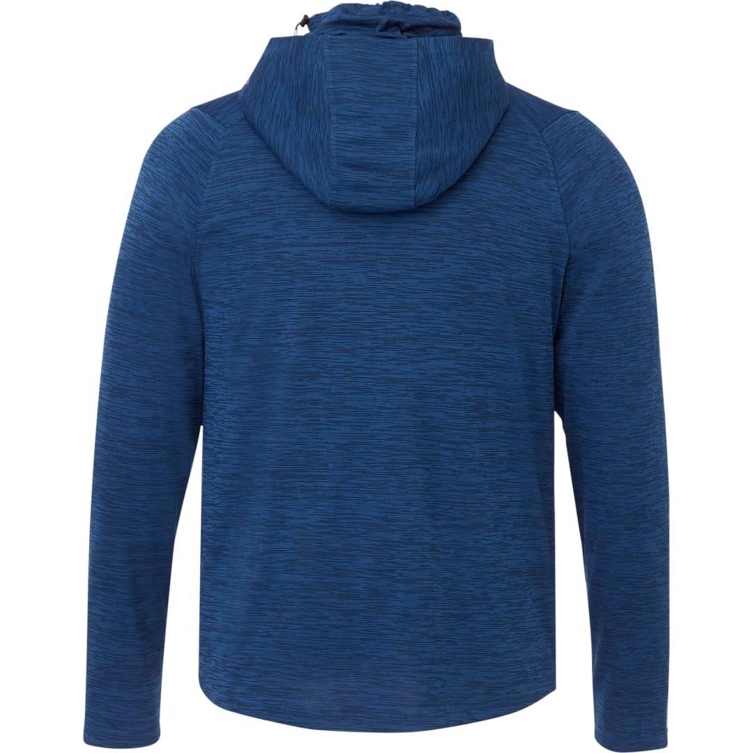 Mens sira eco knit hoody Blue miniatura 3