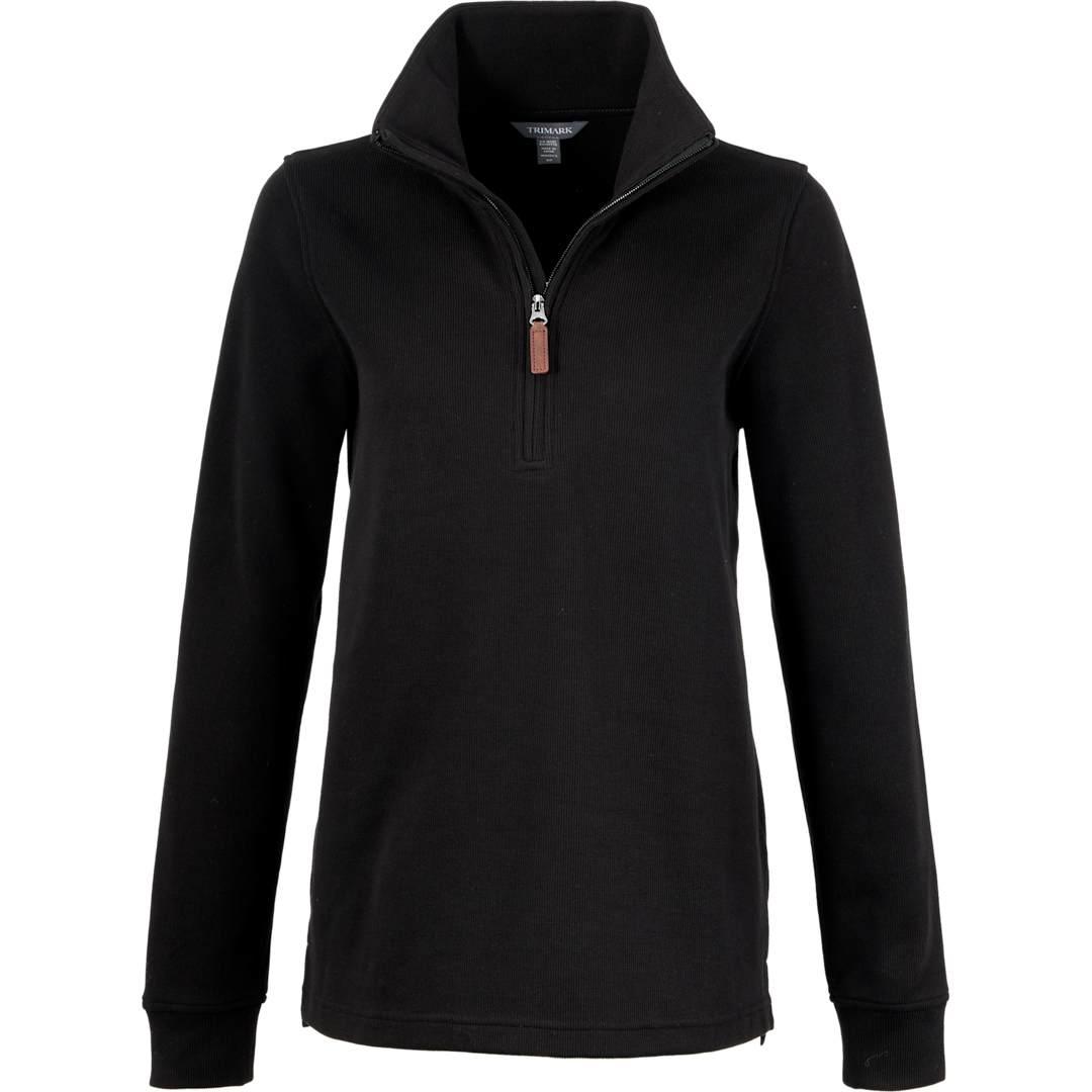 Hudson eco knit half zip - womens Beige miniatura 32