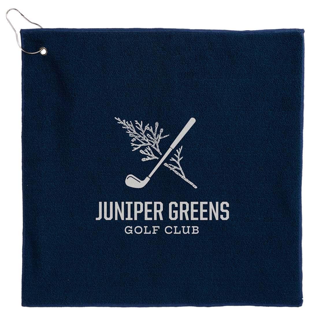 15 X 15 recycled 300g terry polyester towel Black miniatura 6