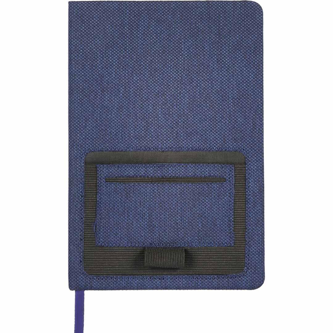 Fsc® mix 5.5 x 8.5 vila rpet bound notebook Dark Gray miniatura 11