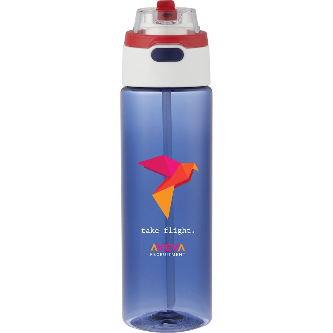 Ella rpet single wall sports bottle 24oz Red miniatura 54