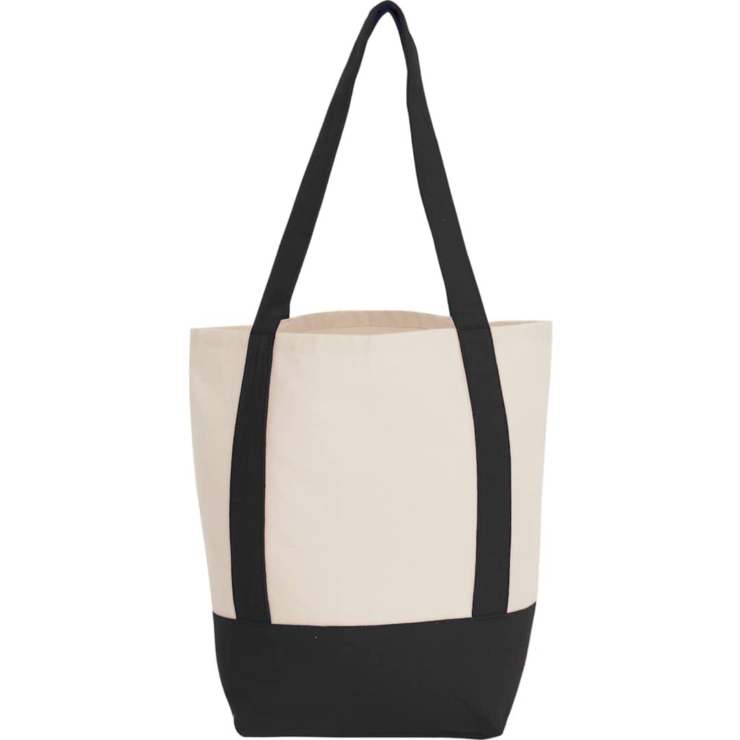 Mini recycled 8oz cotton canvas tote Red miniatura 3