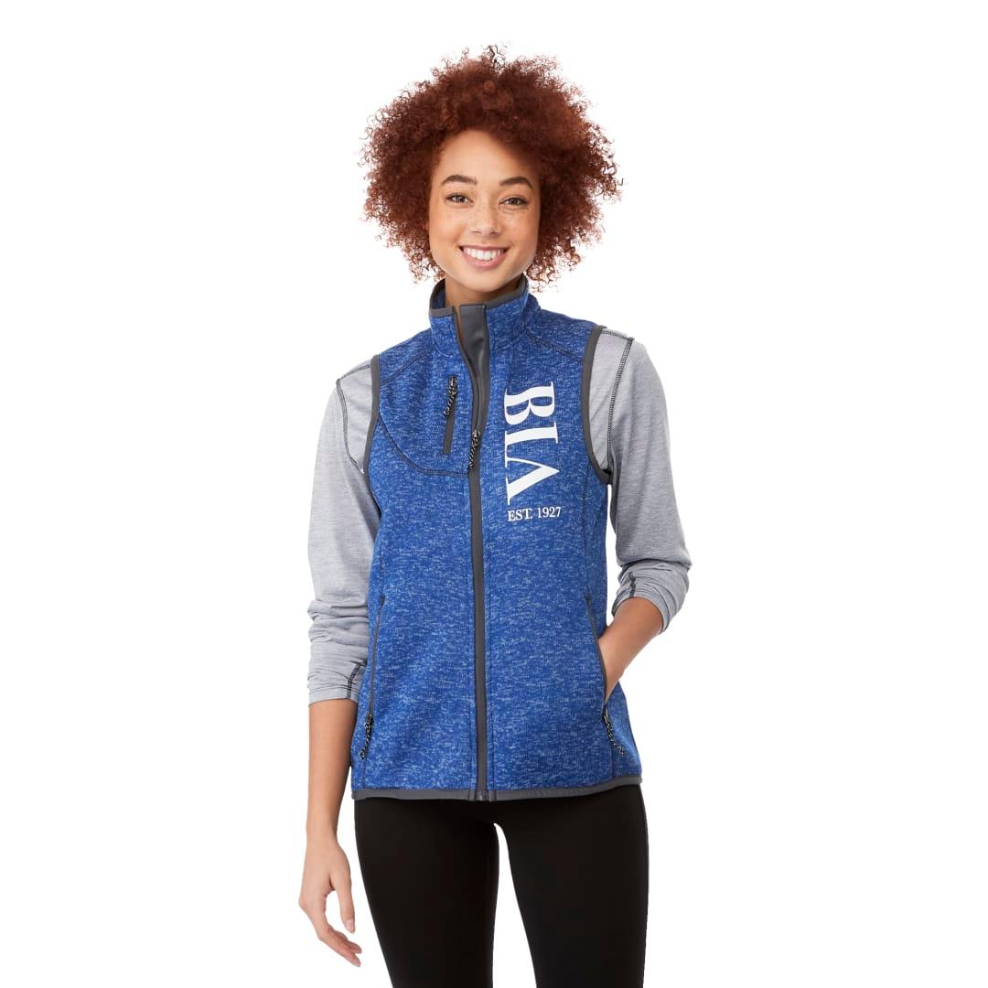 Womens fontaine knit vest Black miniatura 7