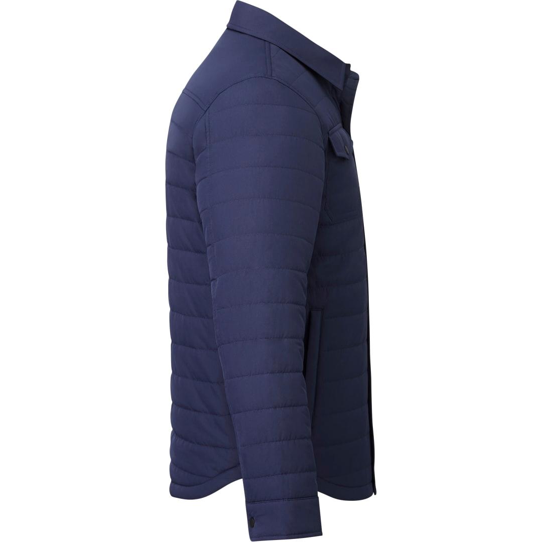 Mens porter eco insulated shacket Navy Blue miniatura 9