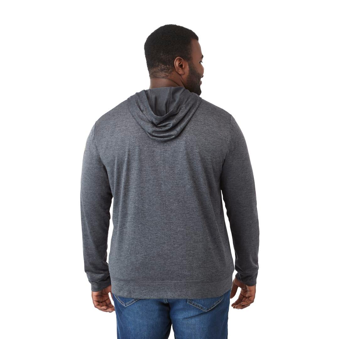 Mens lavar eco knit full zip hoody Navy Blue miniatura 8