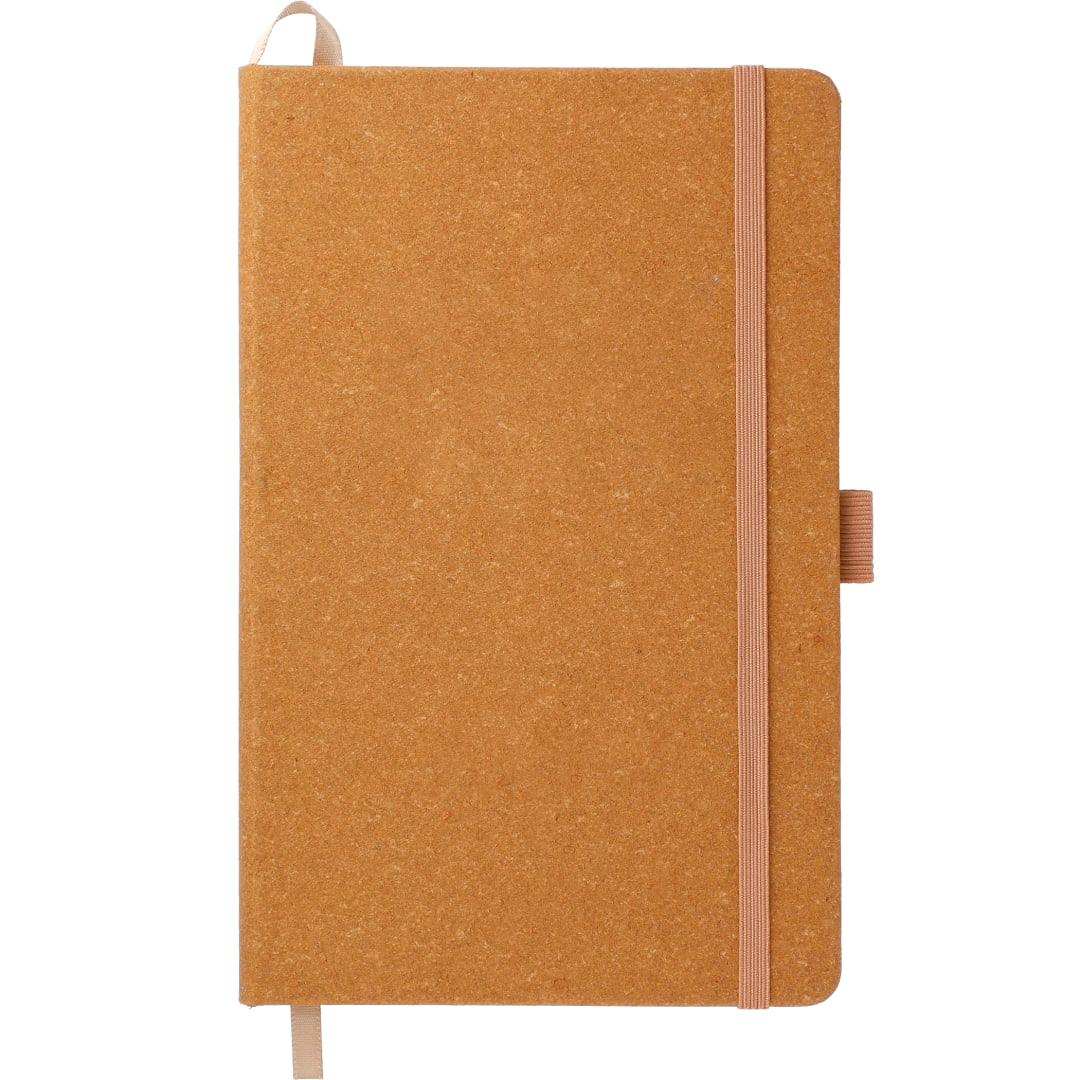 Fsc® mix 5.5 x 8.5 recycled leather bound journa Natural miniatura 10