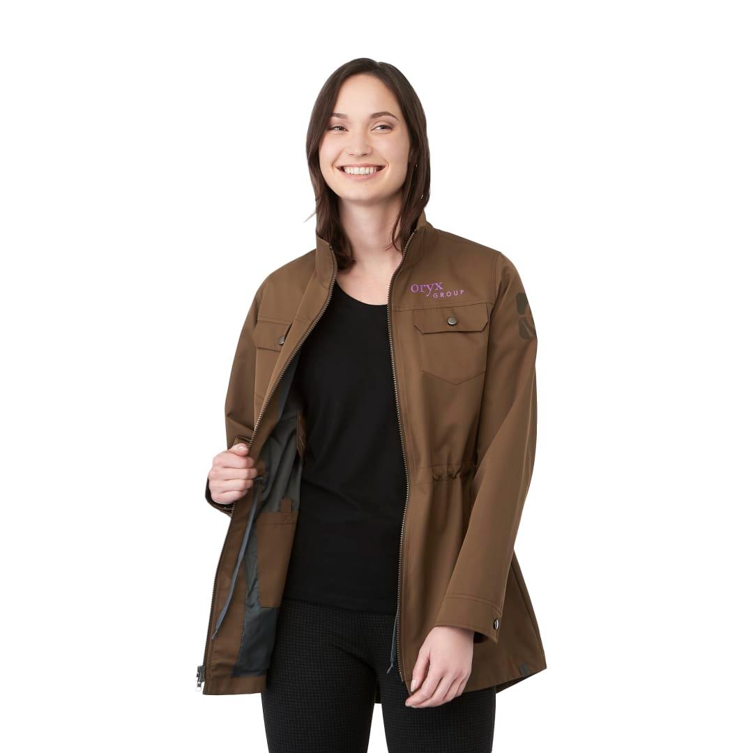 Womens hardy eco jacket Black miniatura 11