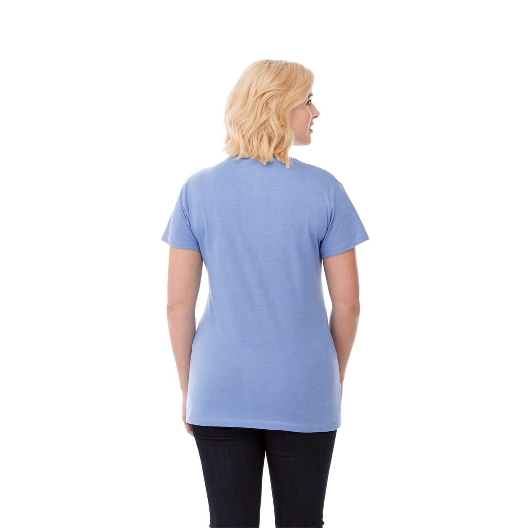 Womens monroe short sleeve pocket tee Sky Blue miniatura 7