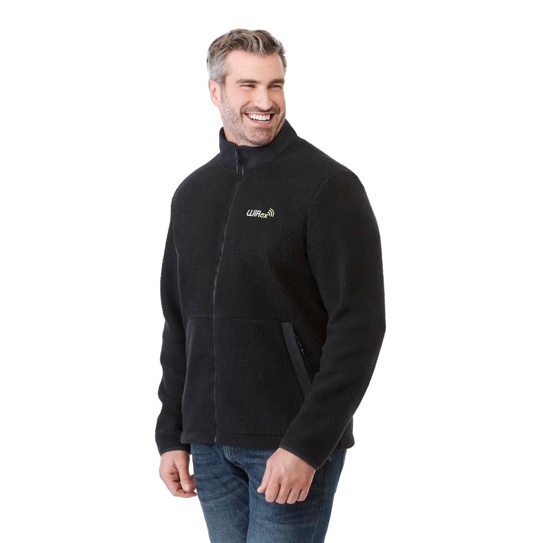 Mens kahuzi eco full zip sherpa Khaki miniatura 16